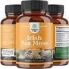 Organic Irish Sea Moss Capsules, Nature's Craft, Sea Moss and Bladderwrack, 90 Capsules - 4 of 4