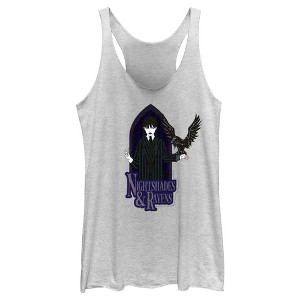 Women's Wednesday Nightshades & Ravens Racerback Tank Top - 1 of 4