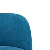 DSVIMOY Counter and Bar Stool Upholstered Metal Barstool with Gold Frame for Dining Area, Blue, 26"*23"*13.25" - 4 of 4