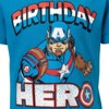 Marvel Avengers Spider-Man Captain America Hulk Birthday T-Shirt Toddler - 3 of 4