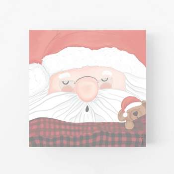 Santa's Nap Christmas Notepad by Ramus & Co (100 Heavyweight Tear-Off Sheets)