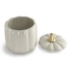 Novelty Ceramic Bowl with Lid White - Bullseye's Playground™ - 3 of 3