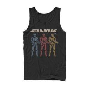 Men's Star Wars: The Rise of Skywalker Stormtrooper Trio Tank Top - 1 of 4