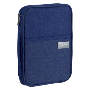 Unique Bargains Travel Passport ID Card Holder Multi-Pockets Wallet 10" x 7" - 1 of 4