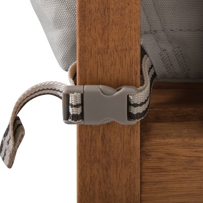 Ravenna Mushroom Water-Resistant Patio Seat Cushion Slip Cover