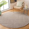 Micro-Loop MLP427 Tufted Indoor Area Rug - Beige/Ivory - 6'x6' - Safavieh - 2 of 3
