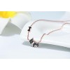 Scottie Dog Bone Earring Necklace Set for Women Sterling Silver Ginger Lyne Collection - 2 of 4