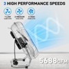 Winado 16-inch 3-Speed 5688 CFM High Velocity Heavy Duty Metal Floor Fan with Handle - 4 of 4