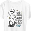 Women's - Disney - Can Do Anything With Shoes Short Sleeve Graphic T-Shirt - 2 of 4