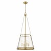 Prescott 4-Light Pendant - Contemporary Steel Fixture for Dining & Living Spaces - 3 of 4