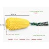 Dog Chew Toys  Tough Durable Squeaky Interactive Dog Toys, Puppy Teeth Chew Corn Stick Toy For Small Large Breed - 2 of 4