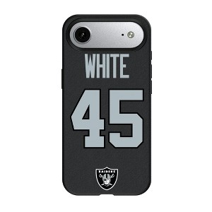 NFL Las Vegas Raiders Players Game Tactic MagSafe Compatible Cell Phone Case for Apple iPhone 17 Series - 1 of 4