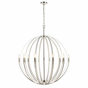 Elk Home Rotunde 10 - Light Chandelier in  Matte White - 1 of 1