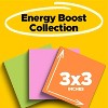 Post-it 3pk 3" x 3" Super Sticky Notes 45 Sheets/Pad Energy Boost Collection - image 2 of 4