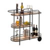 Maliang Bar Cart with 3-Tier - 2 of 4