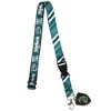 Harry Potter Slytherin Tie Inspired Sublimation Print Metal Charm & Id Holder Lanyard OSFA - 2 of 3