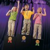Fun Express 1 1/2" Plastic Goldtone Winner Medals with Striped Ribbon - 12 Pc. - 3 of 4