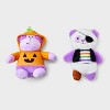 Gorilla and Panda Dog Plush Toy Set - 2pk - Boots & Barkley™ - 2 of 3