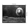 Amanti Art Wondering sheep by Ajven Canvas Wall Art Print Framed 24 x 18-in. - 4 of 4