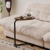 CAVINAS C Shaped End Table for Couch, Modern Coffee Table Small Side Table for Bederoom and Living Room, Space Saving - 3 of 4