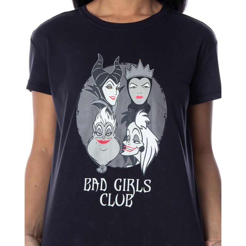 Disney Villains Women's Bad Girls Club 2 Piece Jogger Pajama Set Bad Girls Club, 2 of 6