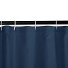 BAGOKIE Microfiber Waffle Texture Shower Curtain , 72"W x 72"L (Pack of 1) - 3 of 4