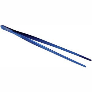 O'Creme Stainless Steel Precision Kitchen Tweezer Tongs with Serrated Tips for Gripping - 1 of 3