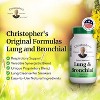 Christopher’s Lung & Bronchial Formula – 100 Capsules – Respiratory Support with Mullein & Chickweed - 4 of 4