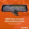 SYLVANIA Roadsight Mirror Dash Camera and Backup Camera - 340 Degree View - HD 1080p - 4 of 4