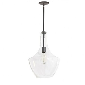 Dainolite Petalite 1 - Light Pendant in  Matte Black - 1 of 1