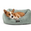Nandog Pet Gear Cloud 2.0 Reversible  Dog Knit Bed - Taupe Green (25 in) - 2 of 4