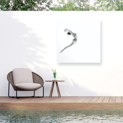 Trademark Fine Art - Howard Ashton Jones Flight Gymnastics Series Matted Framed Art