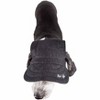 Pet Life Cap-Tivating UV Protectant Adjustable Fashion Dog Hat Cap, LG, Black - 4 of 4
