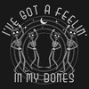 Girl's Lost Gods Halloween I've Got a Feelin' in my Bones T-Shirt - 2 of 4