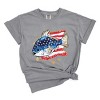 Simply Sage Market Patriotic Fish Garment Dyed Tee - 2 of 4