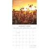 2026 Square Wall Calendar, Tranquility, 16-Month Mind, Body, Spirit Theme with 180 Reminder Stickers (12x12 In) - 3 of 4