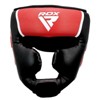 RDX Sports Head Guard Aura Plus T-17: Boxing, MMA, Sparring, Protective Gear, Impact Absorption, Adjustable Fit, Durable, Training Equipment - 2 of 4