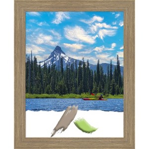 Amanti Art Woodgrain Stripe Wood Picture Frame - 1 of 4