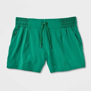 Women's Woven Mid-Rise Shorts 4" - All In Motion™ - 1 of 1