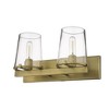 Z-Lite Callista 2 - Light Vanity in  Rubbed Brass - 3 of 4