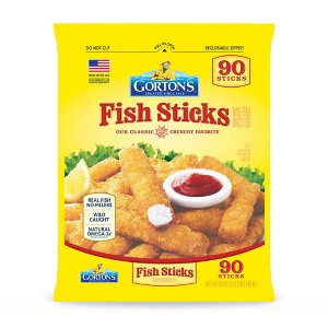 Gorton's Crunchy Breaded Fish Sticks Club Pack - Frozen - 51oz - 1 of 4