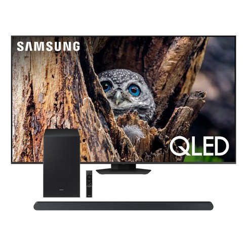 Samsung Q80D 65" 4K QLED Smart TV (2024) with HW-S700D 3.1-Channel Soundbar and Wireless Subwoofer - image 1 of 4