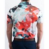 Men's Abstract Golf Polo - Yatta Golf - 3 of 4