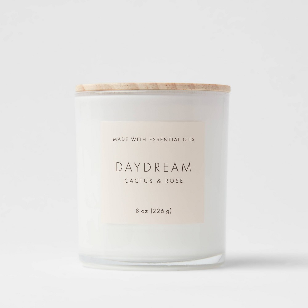8oz Wood Lidded Glass Wellness Daydream Candle - Project 62