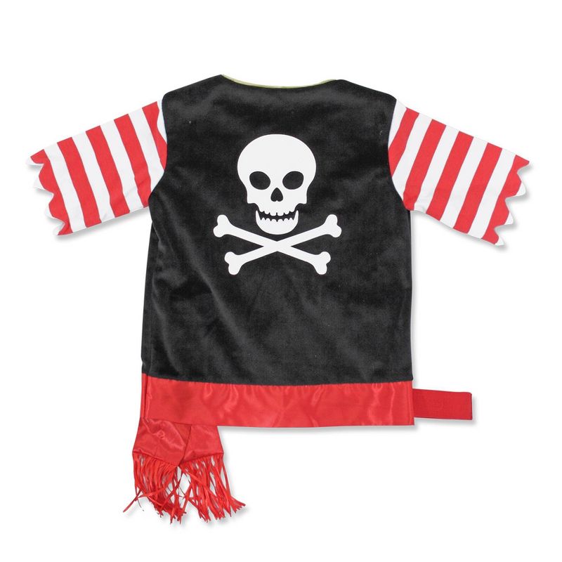 Melissa &#38; Doug Pirate Role Play Costume Dress-Up Set With Hat, Sword, and Eye Patch, 5 of 17