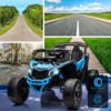 12V Ride on UTV Car, Licensed Can-Am Electric Off-Road UTV Car, Kids Truck w/Remote Control - 4 of 4
