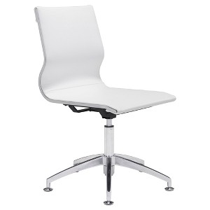 Elegant Modern Conference Chair - White - ZM Home