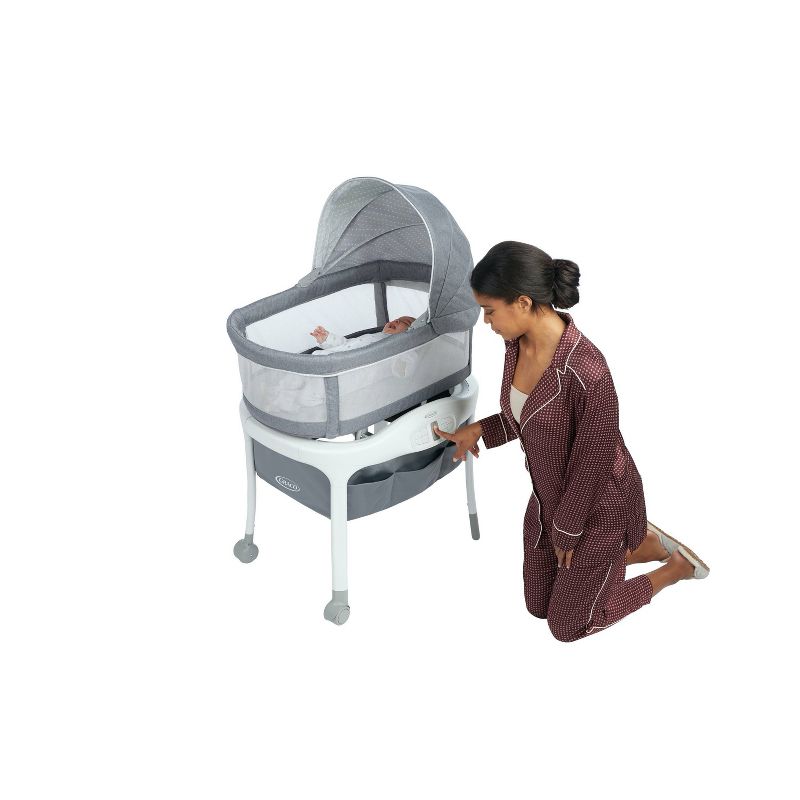 Graco Sense2Snooze Bassinet with Cry Detection Technology - Ellison, 5 of 10