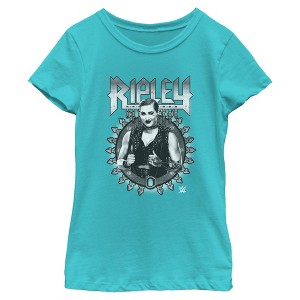 Girl's WWE Ripley Black and White Photo T-Shirt - 1 of 4
