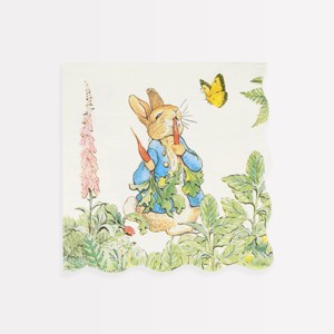 Meri Meri Peter Rabbit™ In The Garden Large Napkins (Pack of 16) - 1 of 4